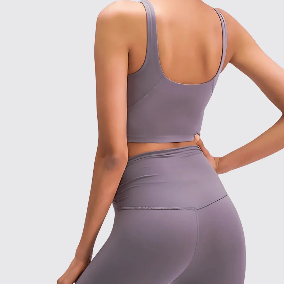 Cropped Tank Yoga Top - Leafrog Official