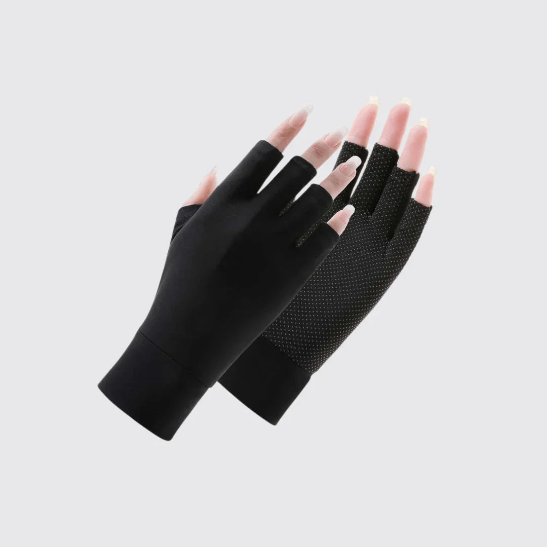 Fingerless Anti - Slip Workout Gloves - Leafrog Official