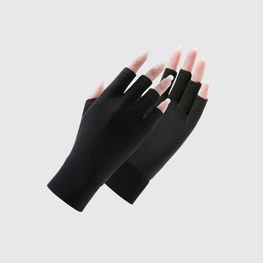 Fingerless Anti - Slip Workout Gloves - Leafrog Official